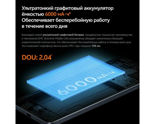 Смартфон Vivo iQOO Z9 8/256Gb черный