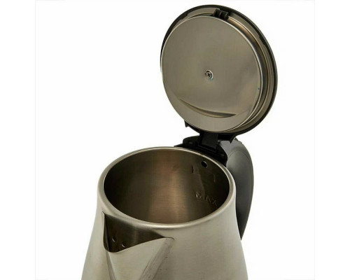 Чайник Delta Аксинья КС-1050 черный нерж