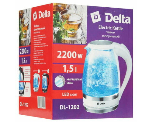 Чайник Delta DL-1202 черный Чайник Delta DL-1202 черный