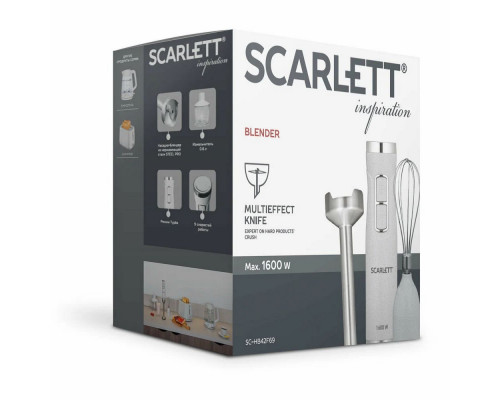 Блендер Scarlett SC-HB42F69 белый Блендер Scarlett SC-HB42F69 белый