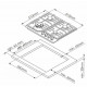 Варочная поверхность AXELDORF GH-0623-2 BLACK LUXE