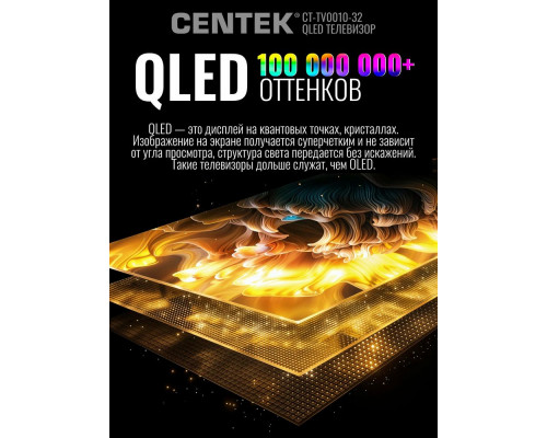 Телевизор Centek CT-TV0010-32 Qled Телевизор Centek CT-TV0010-32 Qled