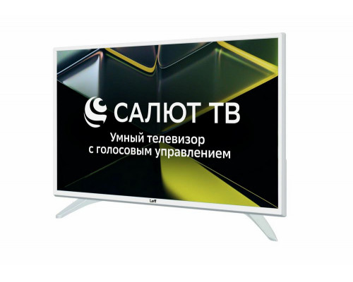 Телевизор LEFF 32H691T белый