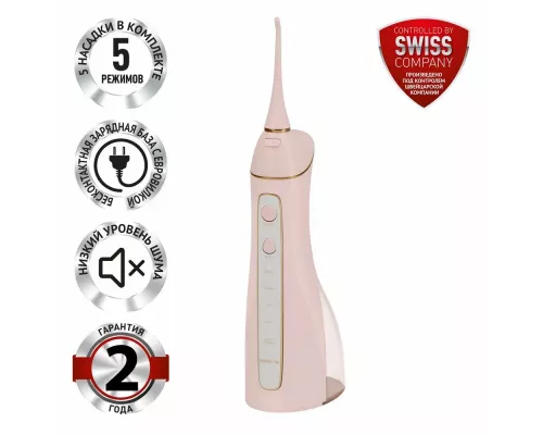 Ирригатор Polaris PWF 0201 Розовый