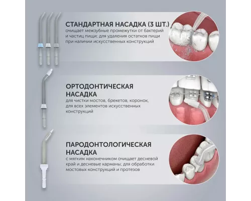 Ирригатор Polaris PWF 2005 WIFI IQ Home белый