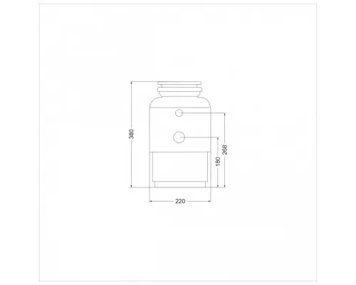 Измельчитель EMAR ATC-KZ560A чёрный