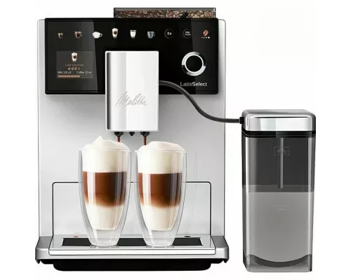 Кофемашина Melitta Latte select F 630-211 Silver