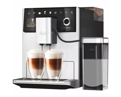 Кофемашина Melitta Latte select F 630-211 Silver
