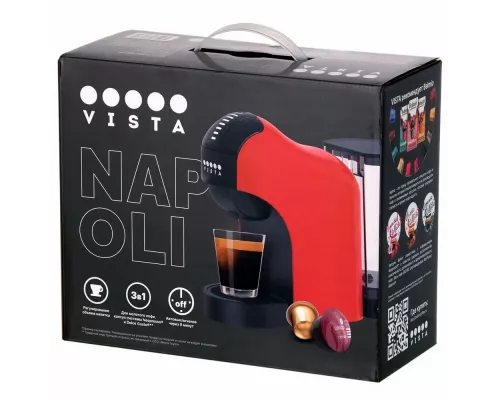 Кофемашина Vista Napoli White DNS200W
