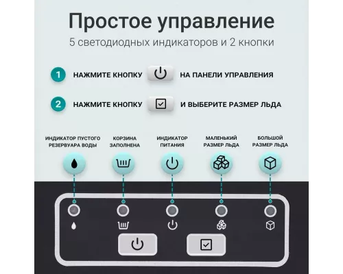 Ледогенератор TESLER ICM-1201