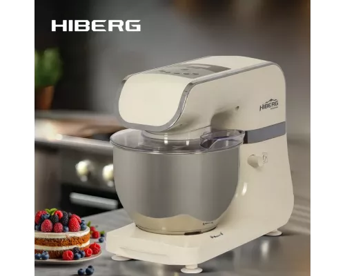 Миксер HIBERG MP 1040 DY бежевый