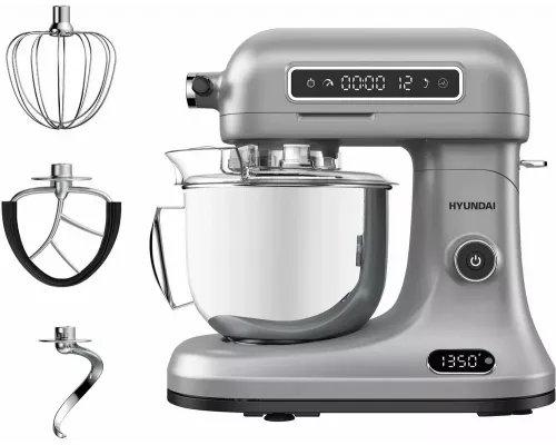 Миксер Hyundai HYM-S8551 серебристый