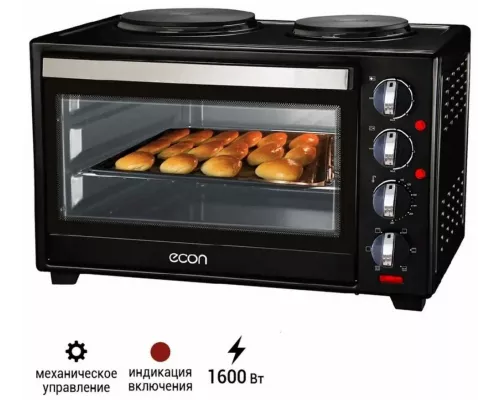 Мини-печь ECON ECO-GP3222MO, чёрный