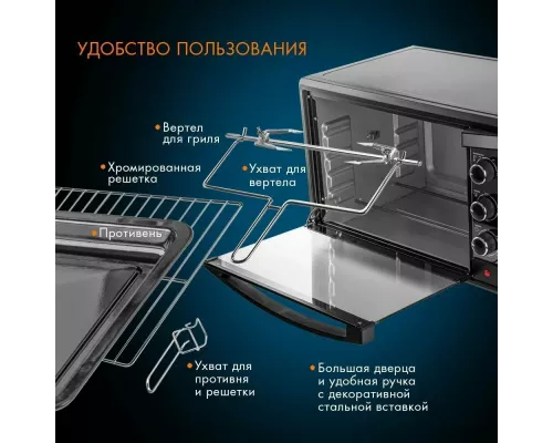 Мини-печь Endever Danko 4046 черный