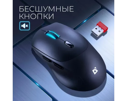 Мышь DEFENDER Effect X MS-095 черный