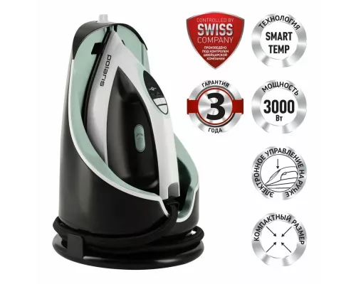 Парогенератор Polaris PSS 6092K черный/белый