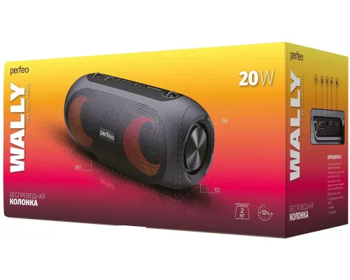 Портативная колонка PERFEO WALLY PF_D0052