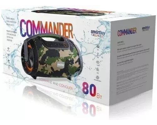 Портативная колонка SmartBuy COMMANDER SBS-5330