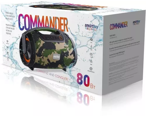 Портативная колонка SmartBuy COMMANDER SBS-5330