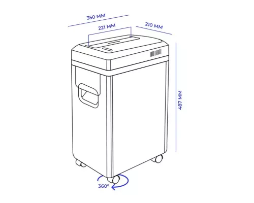 Шредер ГЕЛЕОС УМ22-5 DIN P-5