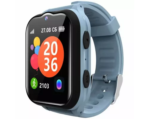 Смарт-часы Geozon Kids SuperStar синий/серый G-W24BLUG