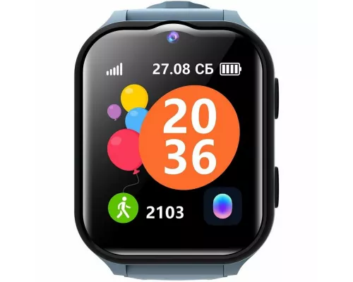 Смарт-часы Geozon Kids SuperStar синий/серый G-W24BLUG