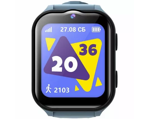 Смарт-часы Geozon Kids SuperStar синий/серый G-W24BLUG
