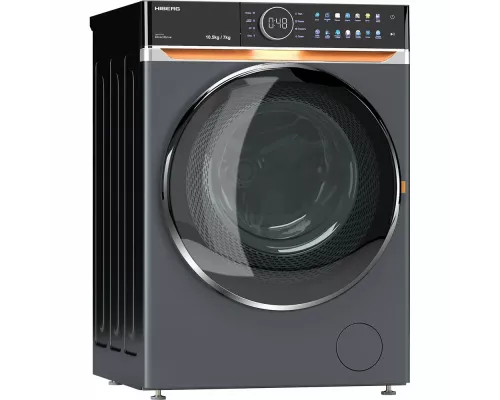 Стирально-сушильная машина HIBERG i-DDQ10 - 10714 Sd темно-серый