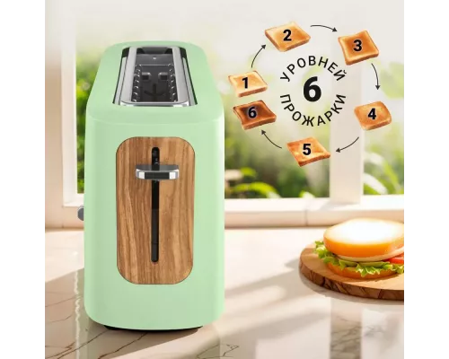 Тостер TESLER TT-140 GREEN