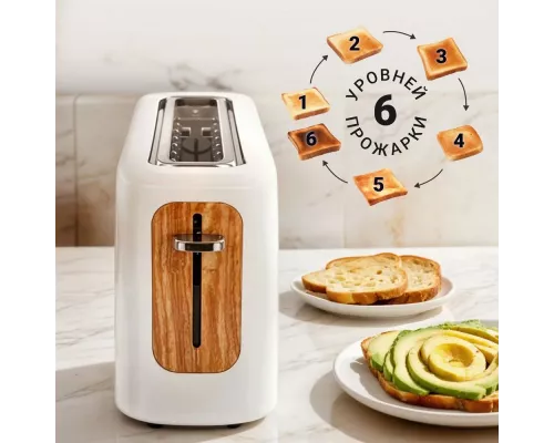 Тостер TESLER TT-140 WHITE