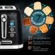 Тостер TUAREX TK-6004 (90599) черный/стальной