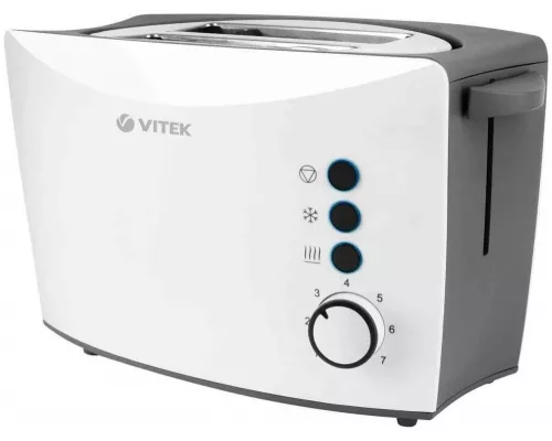 Тостер Vitek VT-7166 черный/белый