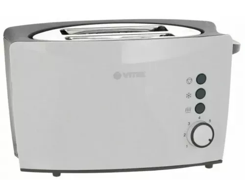 Тостер Vitek VT-7166 черный/белый