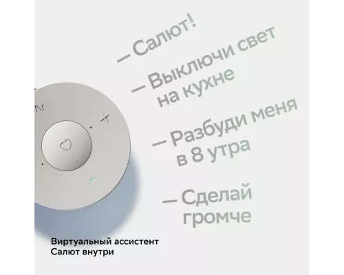 Умная колонка Sber SberBoom Mini, туманный белый