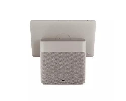 Умная колонка Yandex Станция Дуо Макс с дисплеем, Zigbee, бежевый