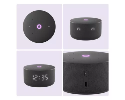 Умная колонка Yandex Станция Мини 3 Алиса черный