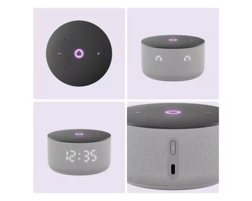 Умная колонка Yandex Станция Мини 3 Алиса серый