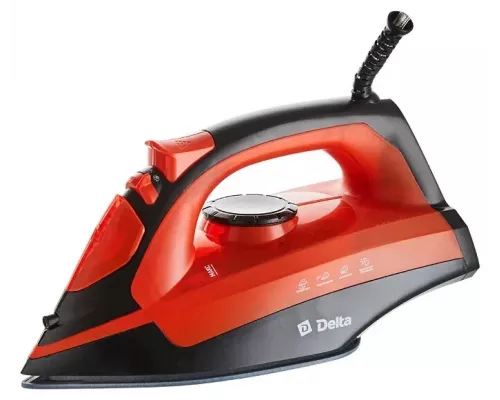 Утюг Delta DL-755 черный с оранжевым