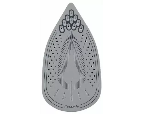 Утюг Delta DL-755 черный с оранжевым