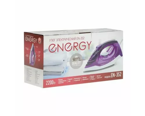 Утюг ENERGY EN-352 фиолетовый