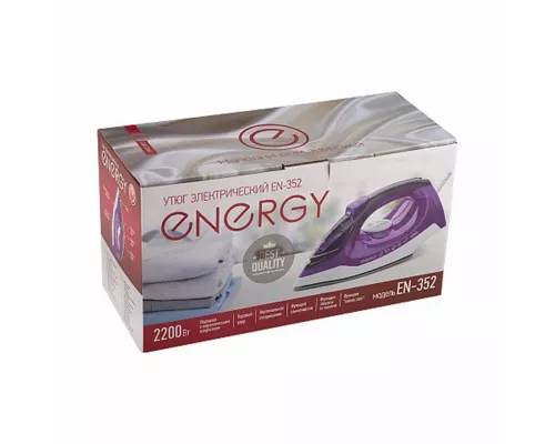 Утюг ENERGY EN-352 фиолетовый