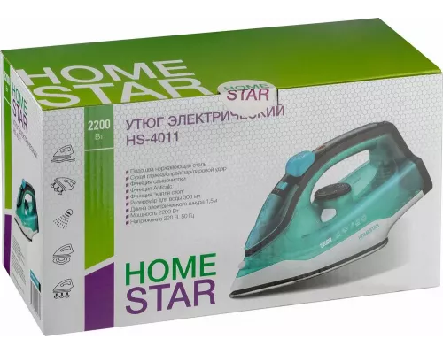 Утюг HOMESTAR HS-4011 бирюзовый