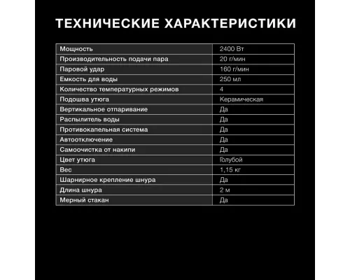 Утюг HYUNDAI H-SI01671