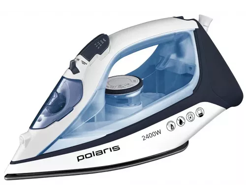 Утюг Polaris PIR 2483K белый/синий