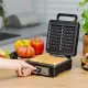 Вафельница Zelmer ZWM0012 черный/серебристый