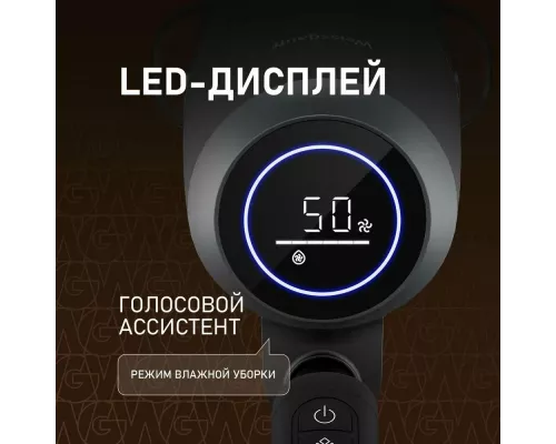 Вертикальный пылесос Weissgauff V13 BLDC 200 Graphite AquaPro