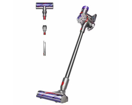 Вертикальный пылесос DYSON V8 Advanced silver nickel 492637-01 Вертикальный пылесос DYSON V8 Advanced silver nickel 492637-01
