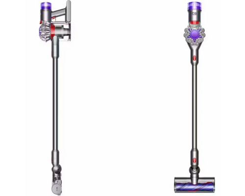 Вертикальный пылесос DYSON V8 Advanced silver nickel 492637-01 Вертикальный пылесос DYSON V8 Advanced silver nickel 492637-01