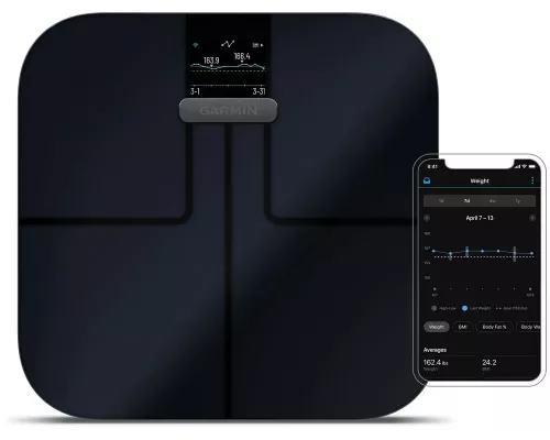 Весы напольные Garmin Index S2 черные