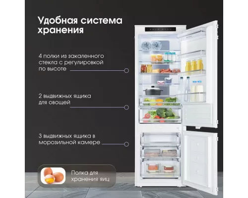 Встраиваемый холодильник Zigmund & Shtain BR 19 X